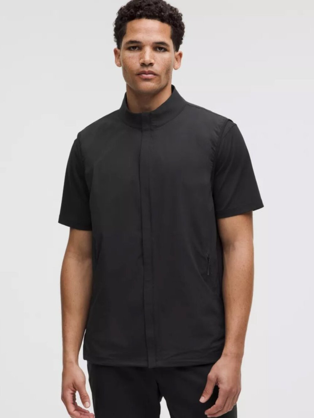 Lululemon Windproof Full-Zip Golf Vest Black Men's Small S